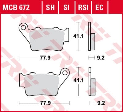 Bremžu kluči TRV MCB672SH TRW MOTOVEIKALS 21