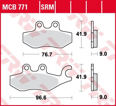 Bremžu kluči TRV MCB771 TRW MOTOVEIKALS 21