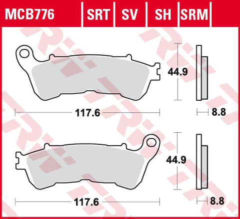 Bremžu kluči TRV MCB776 TRW MOTOVEIKALS 21