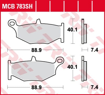 Bremžu kluči TRV MCB783SH TRW MOTOVEIKALS 21