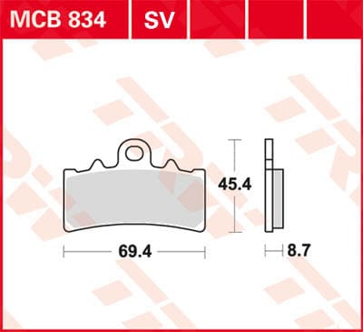 Bremžu kluči TRV MCB834SV TRW MOTOVEIKALS 21
