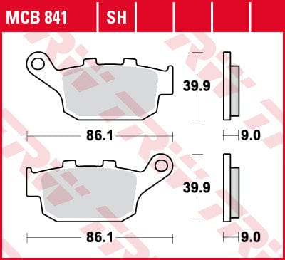 Bremžu kluči TRV MCB841SH TRW MOTOVEIKALS 21