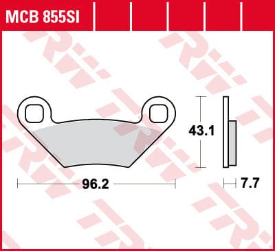 Bremžu kluči TRV MCB855SI TRW MOTOVEIKALS 21