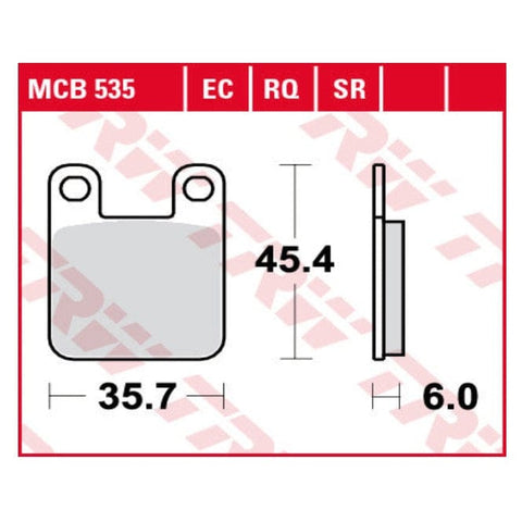 Bremžu kluči TRW MCB535 TRW MOTOVEIKALS 21