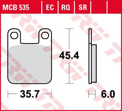 Bremžu kluči TRW MCB535SR MOTOVEIKALS 21 MOTOVEIKALS 21