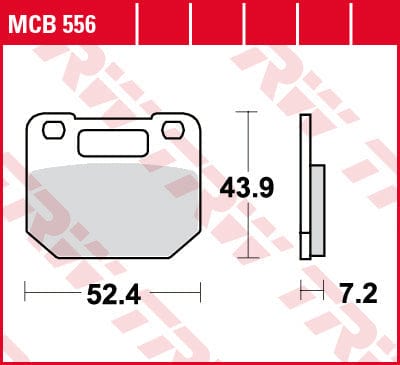 Bremžu kluči TRW MCB556 TRW MOTOVEIKALS 21
