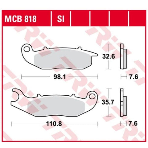 Bremžu kluči TRW MCB818 TRW MOTOVEIKALS 21
