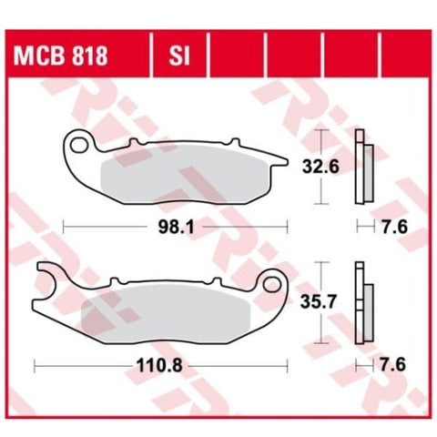 Bremžu kluči TRW MCB818SI TRW MOTOVEIKALS 21