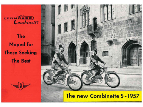 Brochure Combinette for S-1957 DIVERSE / IMPORT MOTOVEIKALS 21
