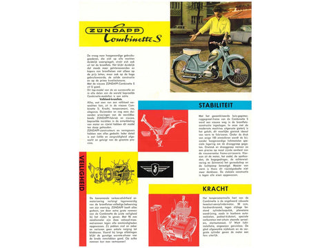 Brochure Combinette for S DIVERSE / IMPORT MOTOVEIKALS 21