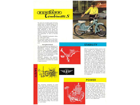 Brochure Combinette for S DIVERSE / IMPORT MOTOVEIKALS 21