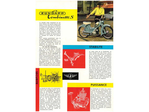 Brochure Combinette for S DIVERSE / IMPORT MOTOVEIKALS 21