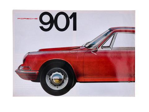 Brochure Din A4 590x420mm for Porsche 901, 911 DIVERSE / IMPORT MOTOVEIKALS 21