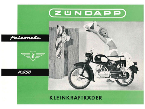 Brochure moped for falconette KS50 DIVERSE / IMPORT MOTOVEIKALS 21