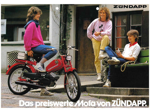 Brochure moped for X25 DIVERSE / IMPORT MOTOVEIKALS 21