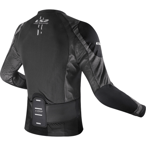 Bruņas LS2 X-Armor black silver 3XL-4XL LS2 MOTOVEIKALS 21