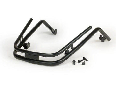 Bumper front -MOTO NOSTRA- Vespa PX80, PX125, PX150, PX200 - black MOTO NOSTRA MOTOVEIKALS 21