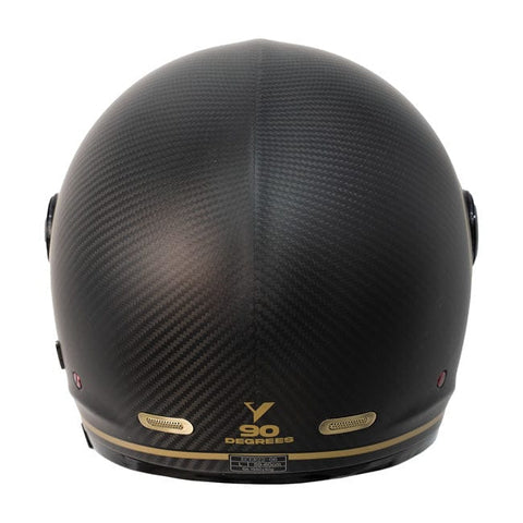 By City 90 Degrees Carbon helmet gold BY CITY MOTOVEIKALS 21