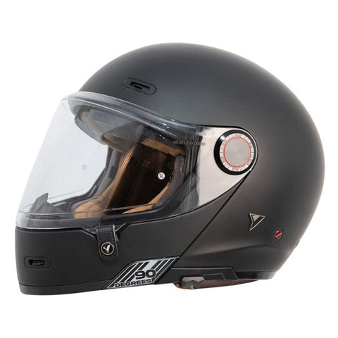 By City 90 Degrees helmet matt black BY CITY MOTOVEIKALS 21