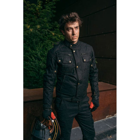 By City Belfast III jacket black BY CITY MOTOVEIKALS 21