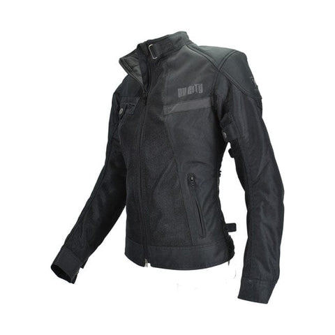 By City Summer Route II female jacket black BY CITY MOTOVEIKALS 21