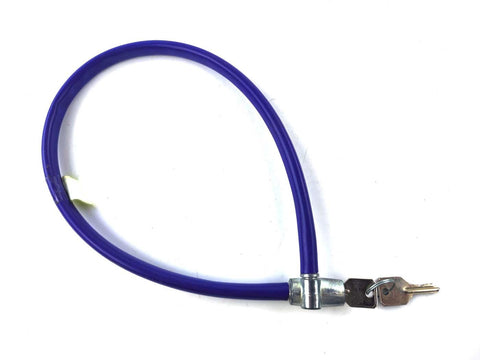 Cable lock 2 keys 520mm for mopeds, mopeds, bicycles DIVERSE / IMPORT MOTOVEIKALS 21
