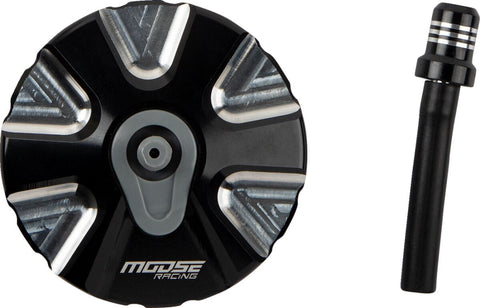 Cap Gas Alum Gas Bk MOOSE RACING HARD-PARTS MOOSE RACING MOTOVEIKALS 21