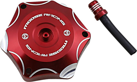 Cap Gas Alum Hon/Rd MOOSE RACING HARD-PARTS MOOSE RACING MOTOVEIKALS 21