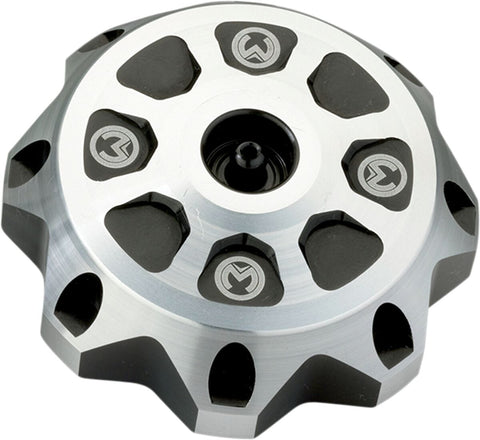 Cap Gas Alum Kx/Yz Sil/Bk MOOSE RACING HARD-PARTS MOOSE RACING MOTOVEIKALS 21