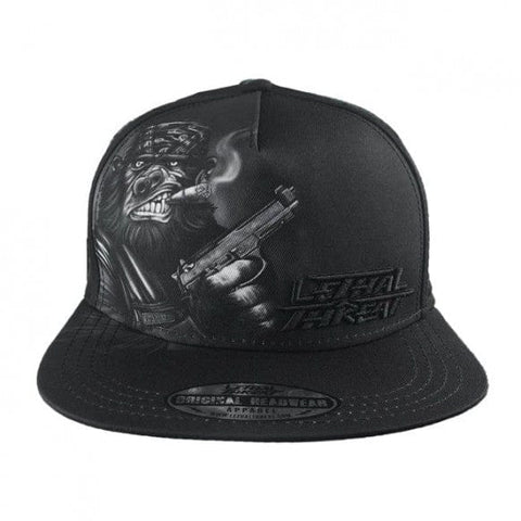 CAP LT Gorilla Gun BLACK One size LETHAL THREAT MOTOVEIKALS 21