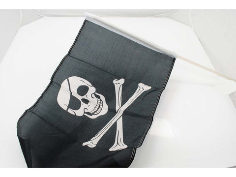 Car flag pirate length 460mm flag 280mm x 450mm for moped moped DIVERSE / IMPORT MOTOVEIKALS 21