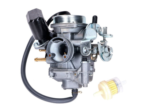 Carburetor 19mm for SYM Fiddle 2, Fiddle 3, Crox, Jet 4, Orbit 2 OEM STANDARD MOTOVEIKALS 21