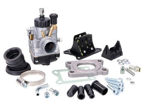carburetor kit Malossi MHR 21 w/ reed block for Minarelli AM, Derbi D50B, EBE, EBS MALOSSI MOTOVEIKALS 21