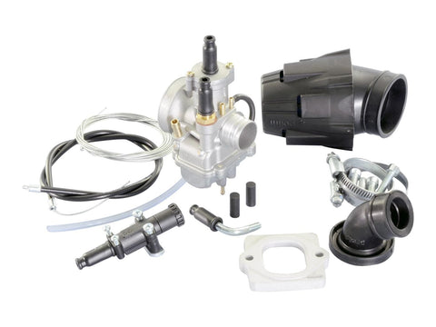 carburetor kit Polini 21mm for Aprilia, Derbi, Gilera, Italjet, Piaggio, Vespa 50cc 2-stroke POLINI MOTOVEIKALS 21