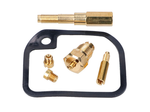 carburetor repair kit 6-piece w/ float bowl gasket for 16N1-5 BVF carburetor for Simson KR51/1 Schwalbe 101 OCTANE MOTOVEIKALS 21