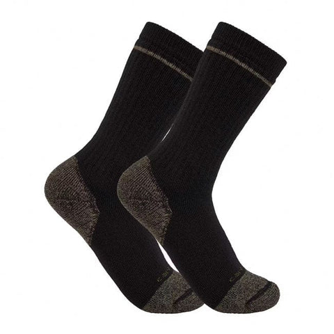 Carhartt Cotton Blend Steel Toe boot sock 2 Pack black CARHARTT MOTOVEIKALS 21
