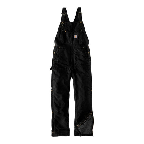 Carhartt Duck insulated bib overall black CARHARTT MOTOVEIKALS 21
