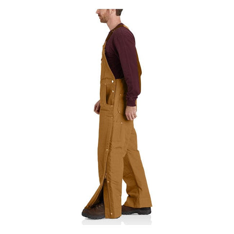 Carhartt Duck insulated bib overall carhartt brown CARHARTT MOTOVEIKALS 21