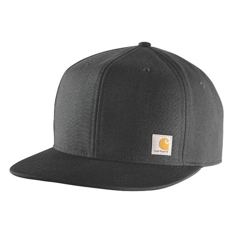 Carhartt Firm Duck Flat Brim cap black CARHARTT MOTOVEIKALS 21