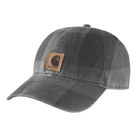 Carhartt Flannel cap gravel CARHARTT MOTOVEIKALS 21