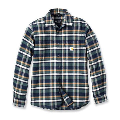 Carhartt Flannel L/S Plaid Shirt Navy CARHARTT MOTOVEIKALS 21