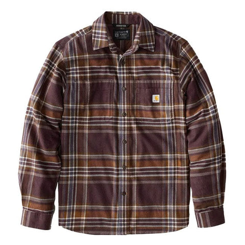 Carhartt Flannel Plaid shirt dark sepia CARHARTT MOTOVEIKALS 21