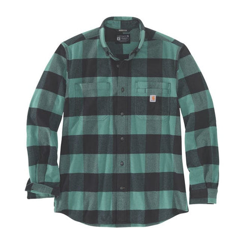 Carhartt Flannel plaid shirt slate green CARHARTT MOTOVEIKALS 21
