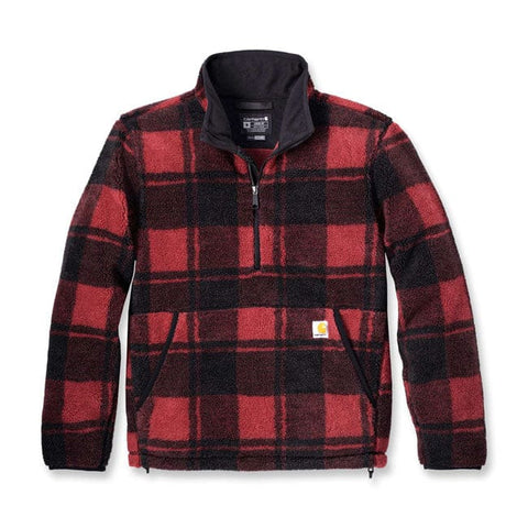 Carhartt Fleece pullover crabapple/black CARHARTT MOTOVEIKALS 21