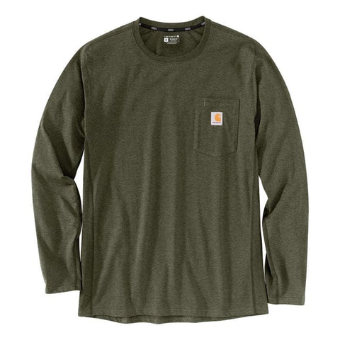 Carhartt Force™ pocket long sleeve basil heather CARHARTT MOTOVEIKALS 21