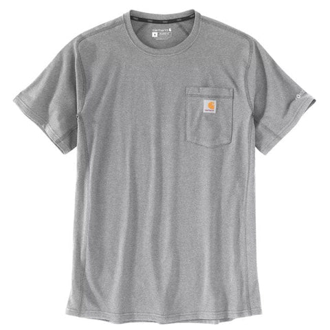 Carhartt Force Pocket S/S t-shirt heather grey CARHARTT MOTOVEIKALS 21