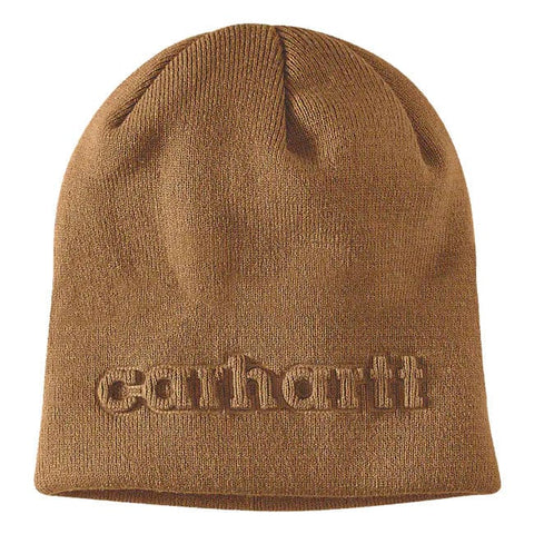 Carhartt Knit Embossed beanie carhartt® brown CARHARTT MOTOVEIKALS 21