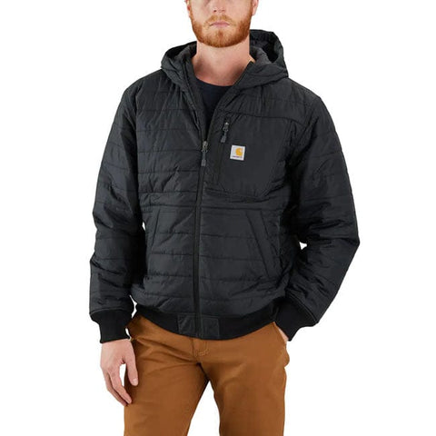 Carhartt Lightweight Insulated Hooded jacket black CARHARTT MOTOVEIKALS 21