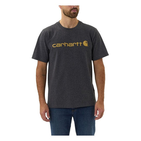 Carhartt Logo graphic t-shirt carbon heather CARHARTT MOTOVEIKALS 21