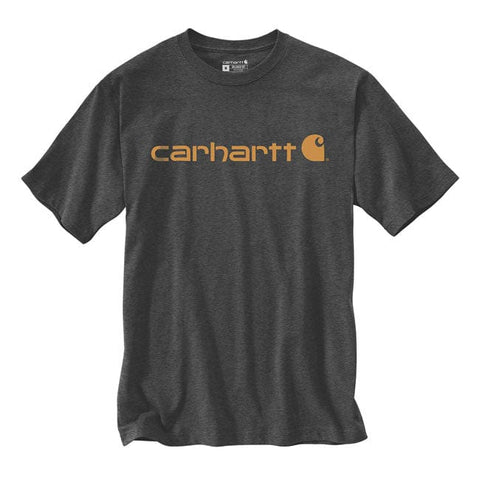 Carhartt Logo graphic t-shirt carbon heather CARHARTT MOTOVEIKALS 21